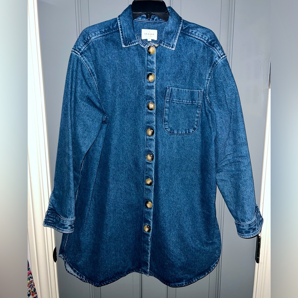 Sézane Denim Dress
